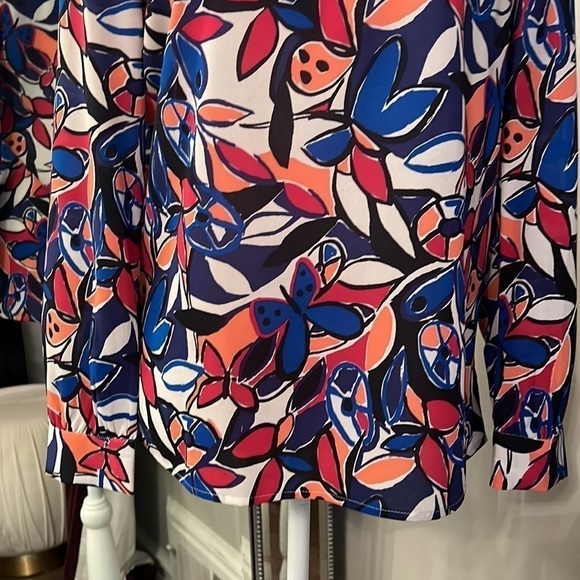 J. Crew Factory Floral Top Size Small - Picture 3 of 11
